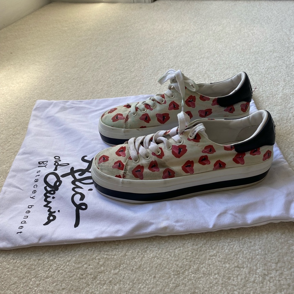 Alice and Olivia sneakers, size 7 1/2